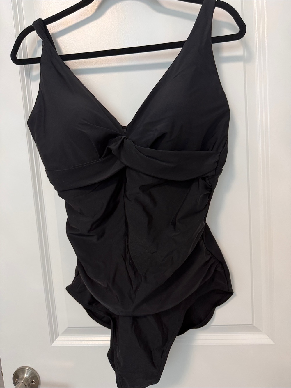Swimsuits For All Black One-Piece Swimsuit